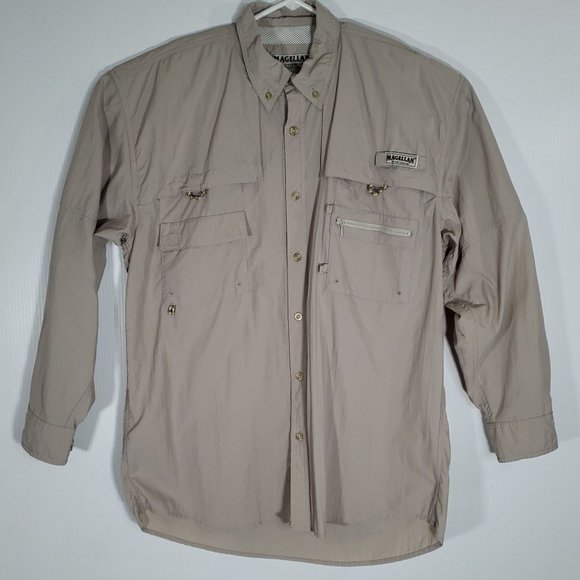 Magellan Sportswear Mens Tan Caped 
